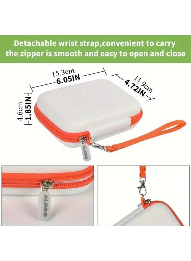 Orange Protective Case For LaCie Rugged Mini Hard Drive Durable Vinyl Cover - Image 2